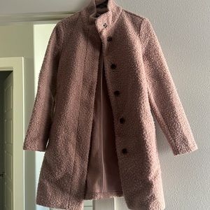 Pink Teddy Coat From Old Navy